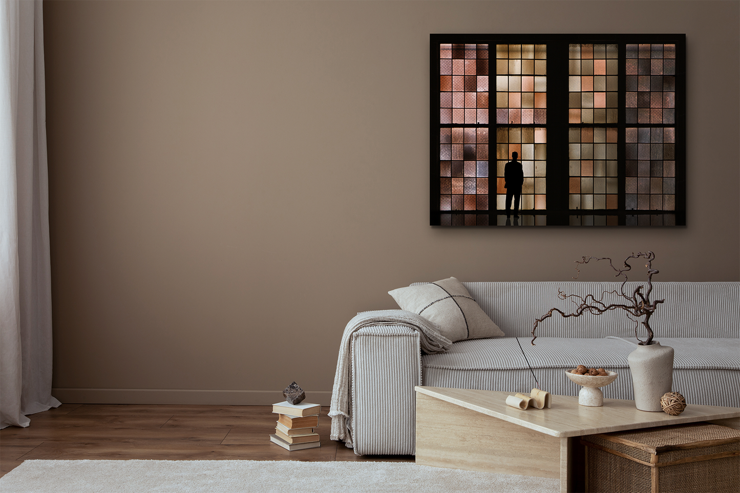 Colored Windows - Acrylglasbild