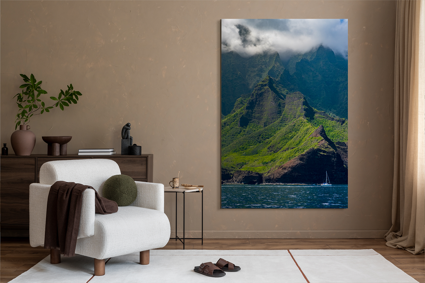 Mountains of Hawaii - Acrylic glass picture