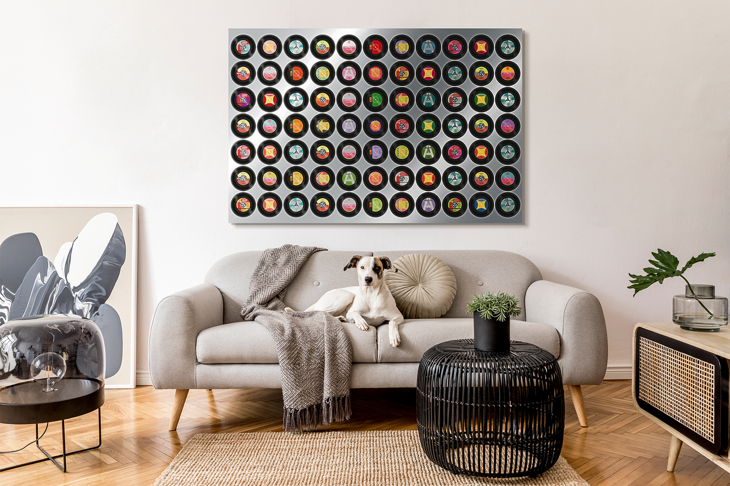 Vinyl Records - Alu Dibond image