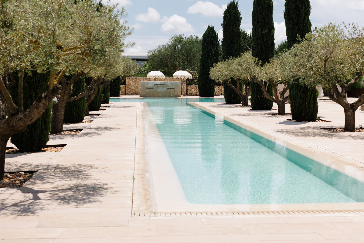 Luxury Pool - Acrylic glass picture
