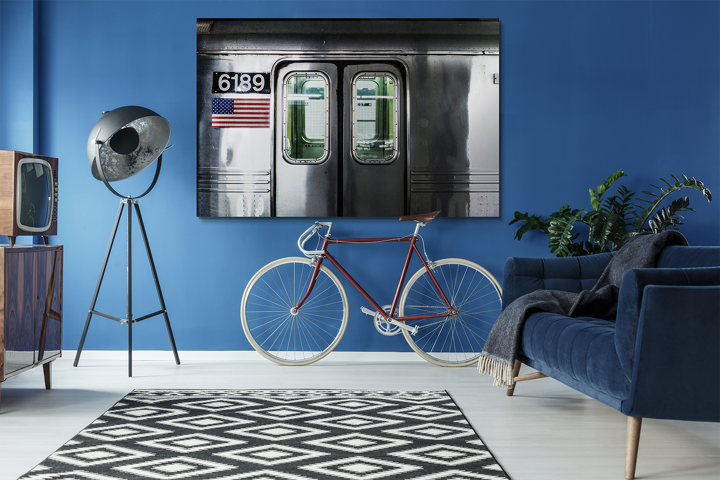 NYC Subway - Alu Dibond Image