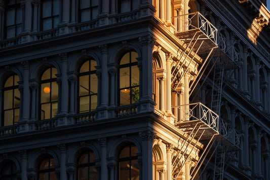 NYC Facade - Acrylic Glass Picture