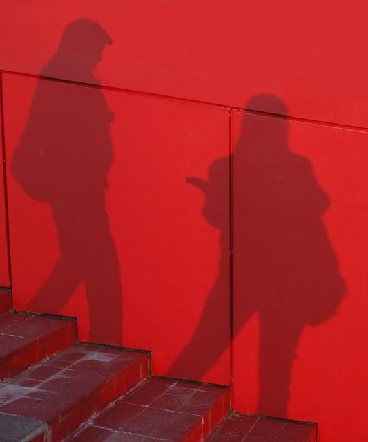 Shadow Red - Acrylic glass picture
