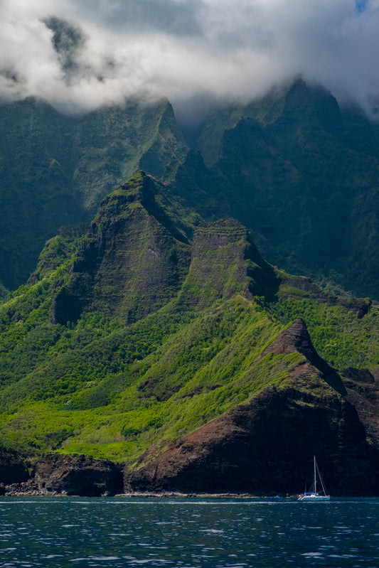 Mountains of Hawaii - Acrylic glass picture
